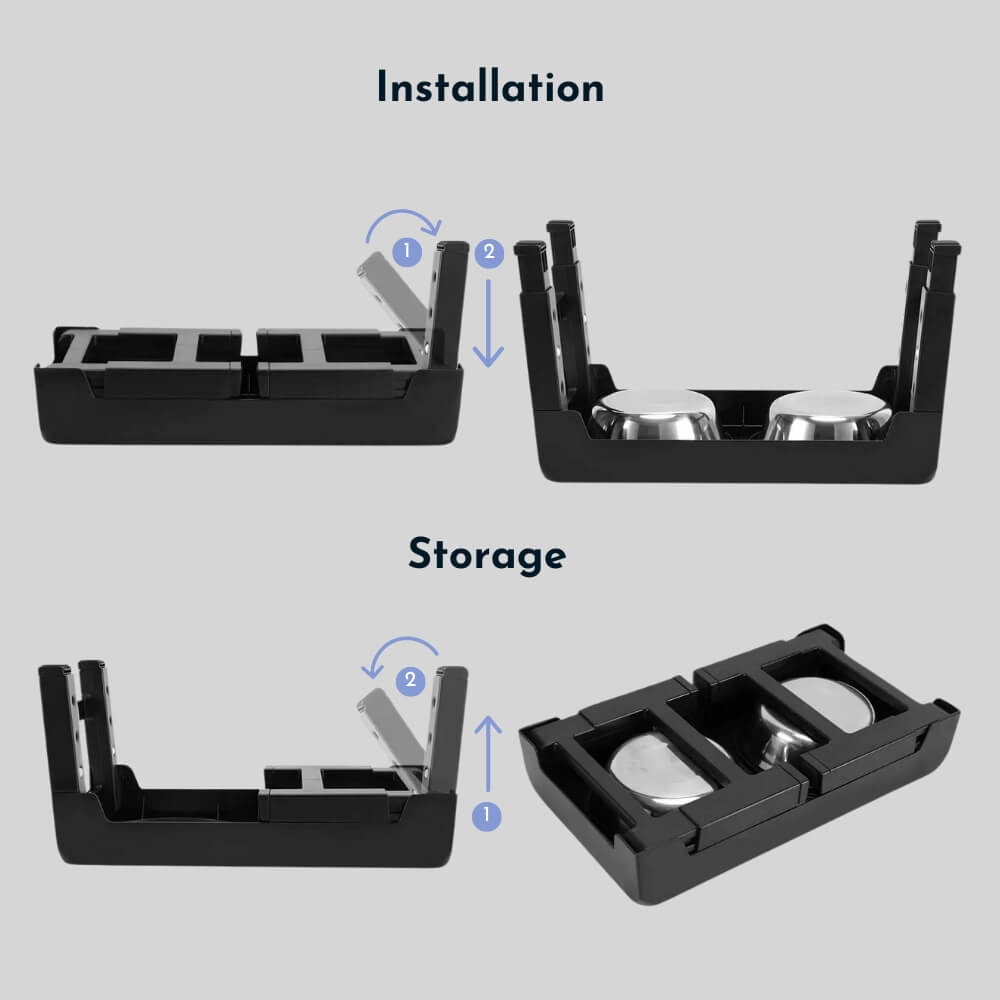 PupLift Hevet Hundeskål – Ergonomisk & Langsom Fôring for Sunne Måltider | Skanto