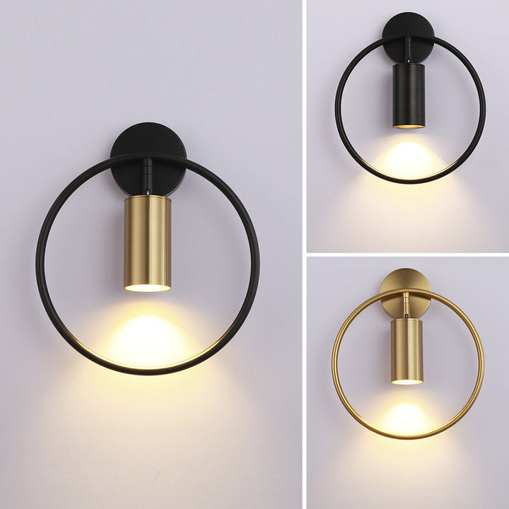 FlammeLuxe – Elegant Gull Vegglampe for Ambient Belysning Skanto