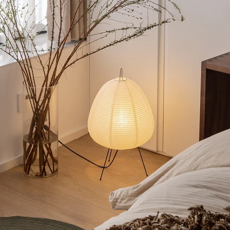 Schulte Japansk Ris Papi Lampe Skanto