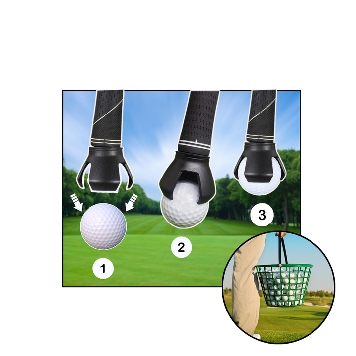 Rask Golfballplukker