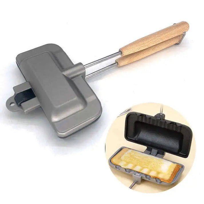 Skanto | Quickgrill Sandwich Maker – Kompakt Non-Stick Sandwichpresse for Hurtige, Sprø Måltider på 3 Minutter