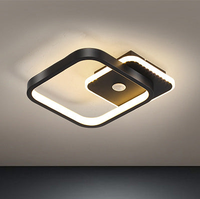 Skanto | MotionGlide PIR Bevegelsessensor LED Taklampe | Smart Belysning | Energisparende | Perfekt for Gang & Bad