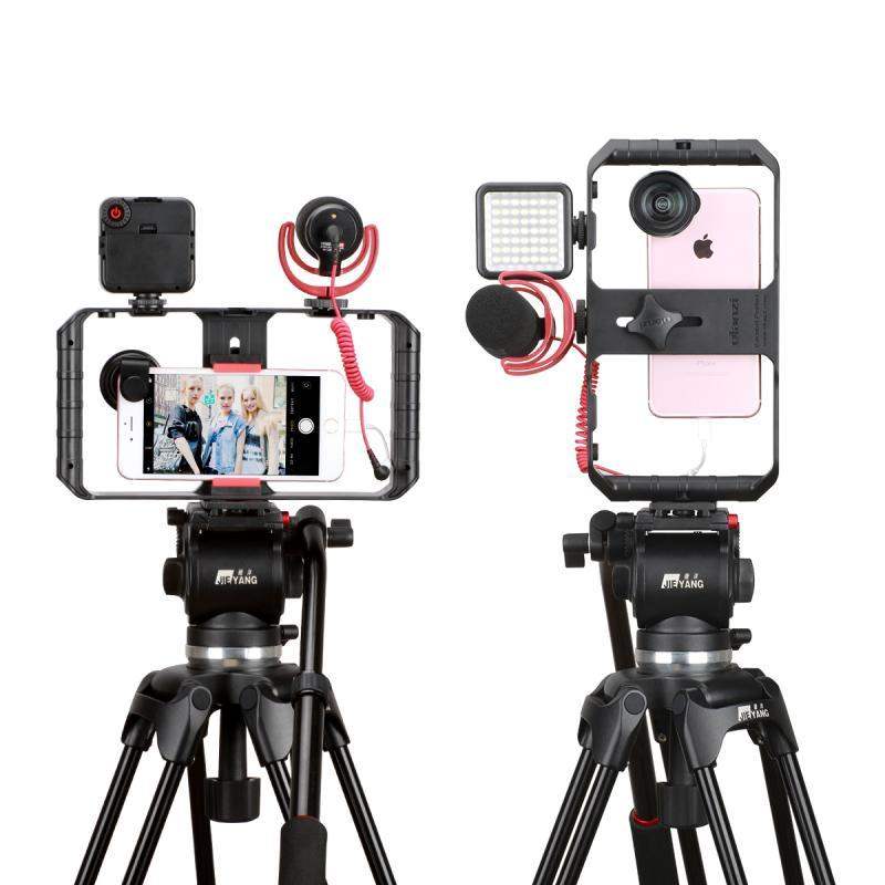 VideoGrip Smartphone Stabilizer – Profesjonell Film Bur med Kaldt Skofeste | Skanto