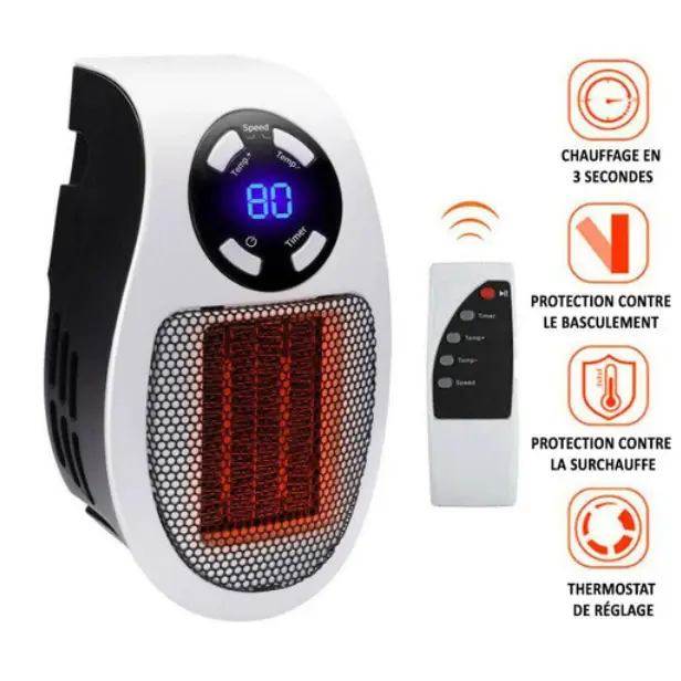 Skanto | Ultra-kompakt keramisk varmeovn HeatCompact