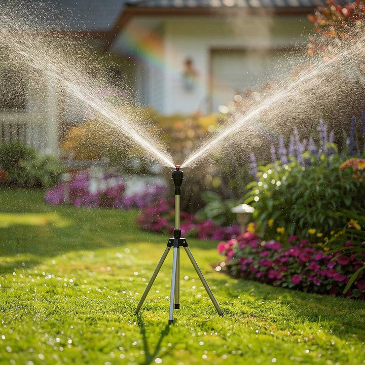 AquaStraal Hagevanning Med Stativ 360 Grader | Skanto