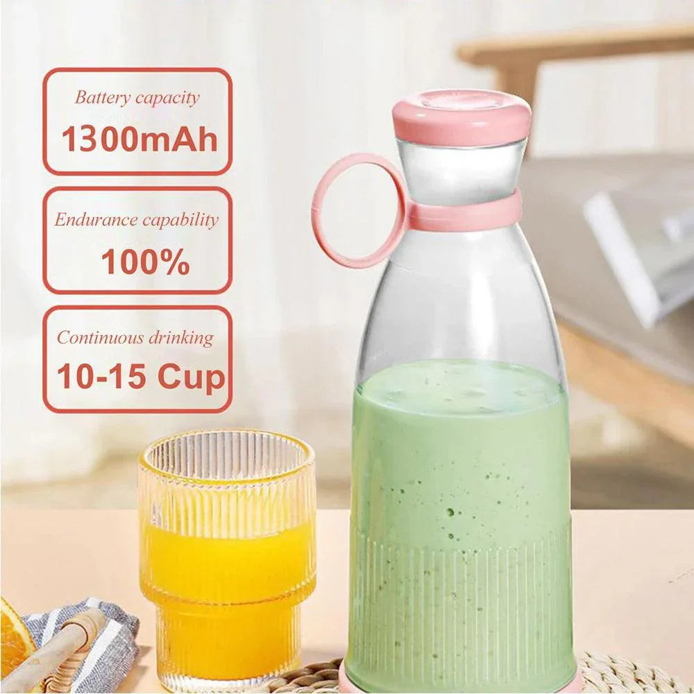 Skanto | Offisiell Fresh Juicer – USB-oppladbar bærbar juiceblender