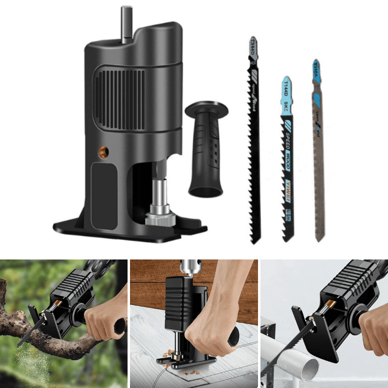 Skanto | MultiBlade Convert – ABS + Metallfeste for Allsidig Kutting