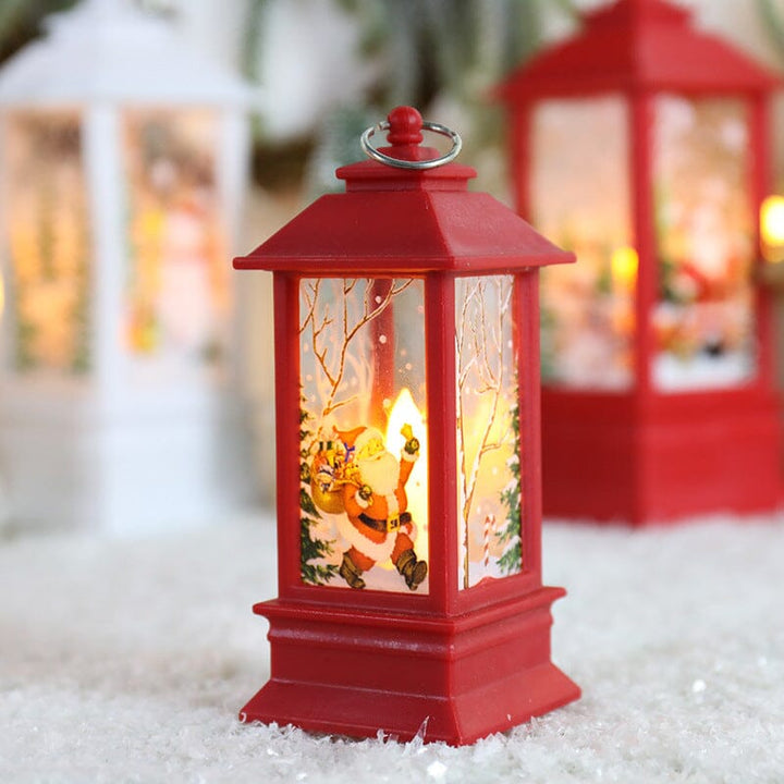 Skanto | LED belyst roterende julelanterne