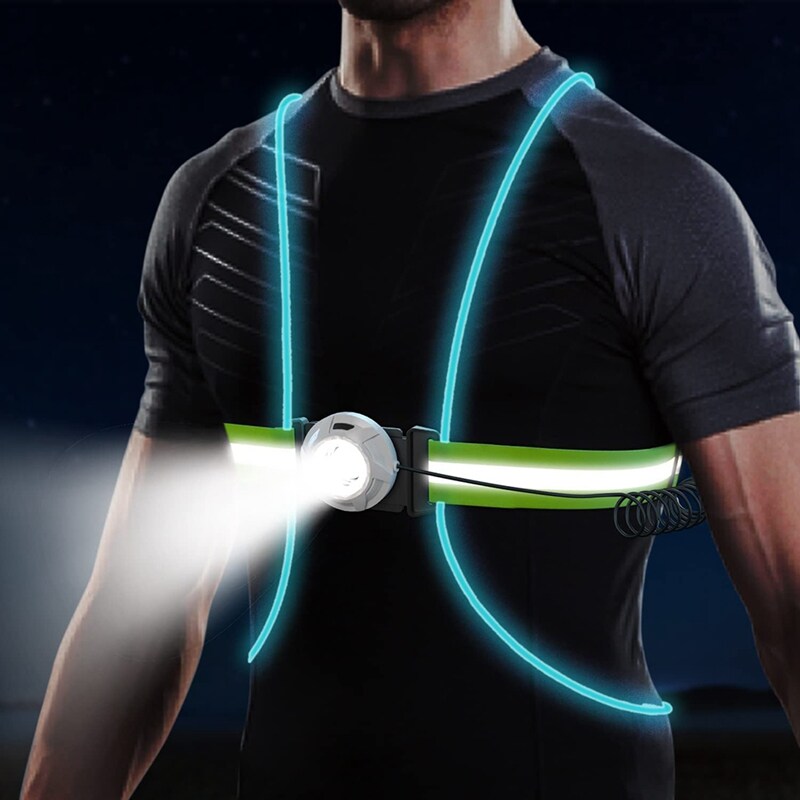 Frendorf | ReflectSafe LED Sikkerhetsvest for Løping