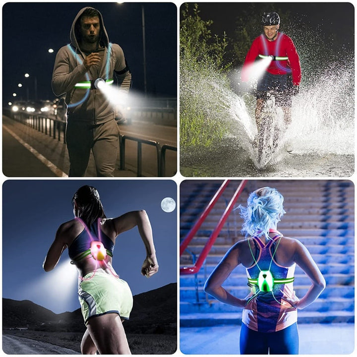 Frendorf | ReflectSafe LED Sikkerhetsvest for Løping
