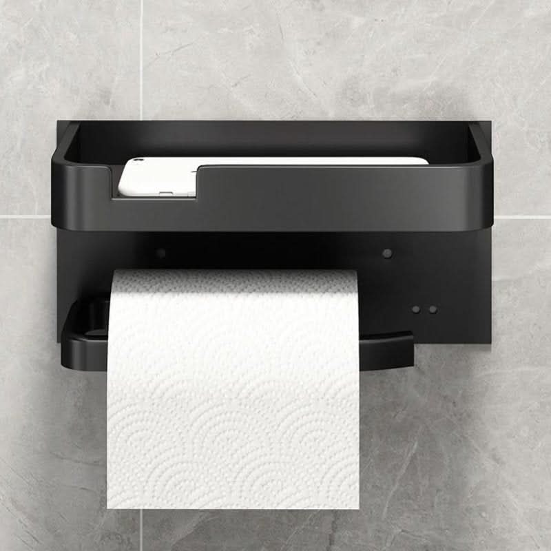Skanto | Moderne Veggmontert Toalettpapirholder – Metallfinish
