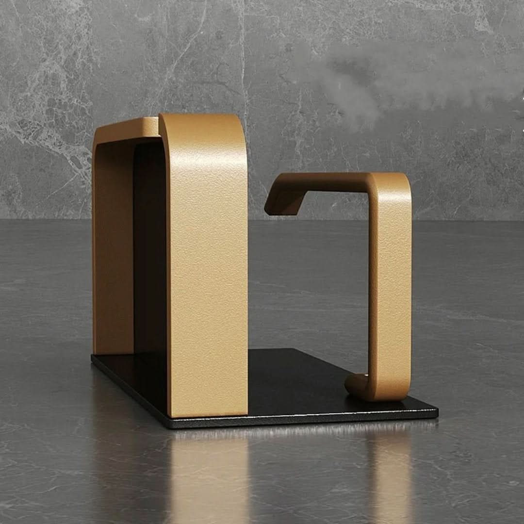 Skanto | Moderne Veggmontert Toalettpapirholder – Metallfinish