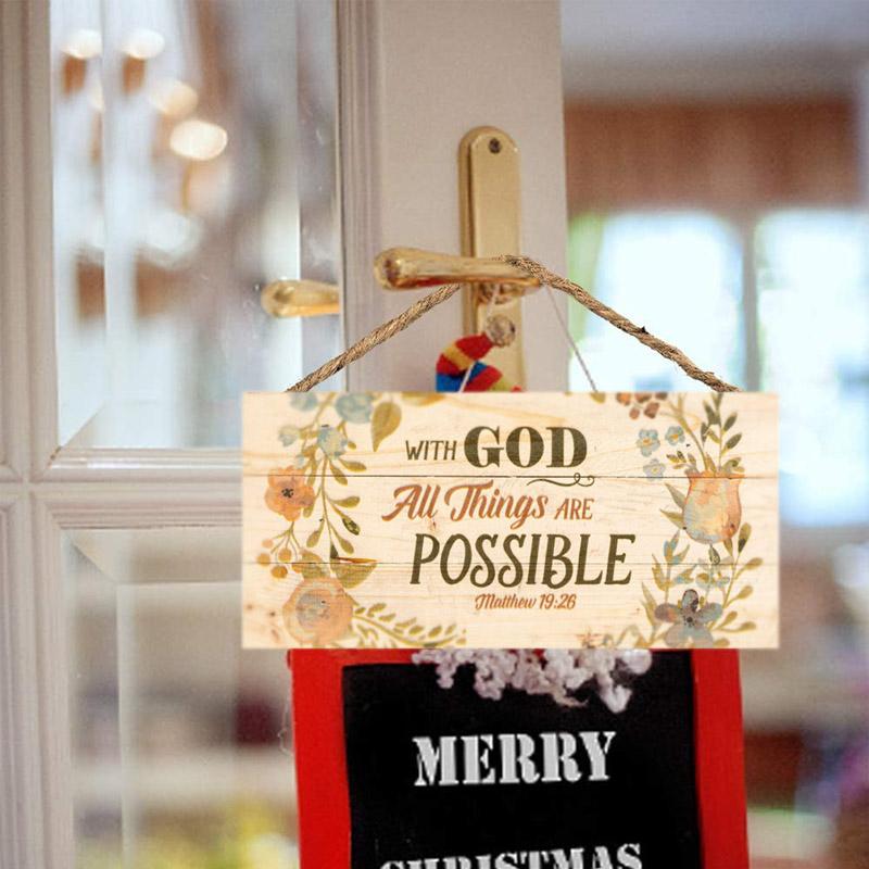 Skanto | Rektangulær dekorativ trehenger – Dør- og vindusornament