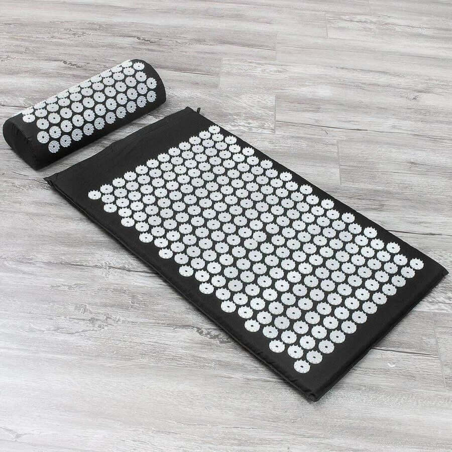 Skanto | RELAXPRESS – Akupressur Yoga Matta og Pute Sett for Optimal Avslapning og Smertelindring
