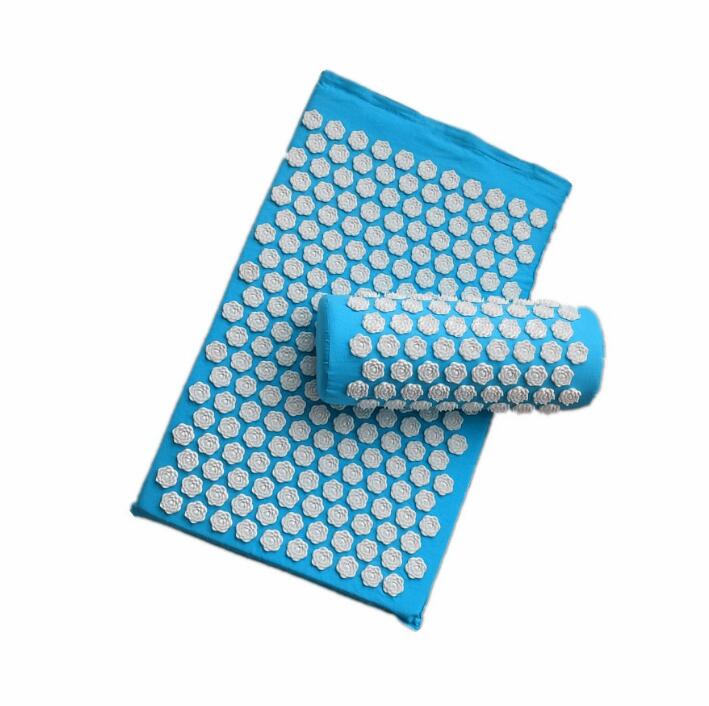 Skanto | RELAXPRESS – Akupressur Yoga Matta og Pute Sett for Optimal Avslapning og Smertelindring