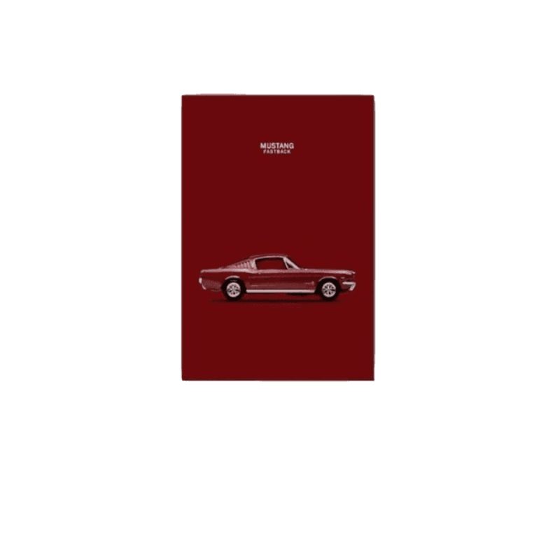 Ford Mustang Fastback - Lerret Veggkunst Maleri