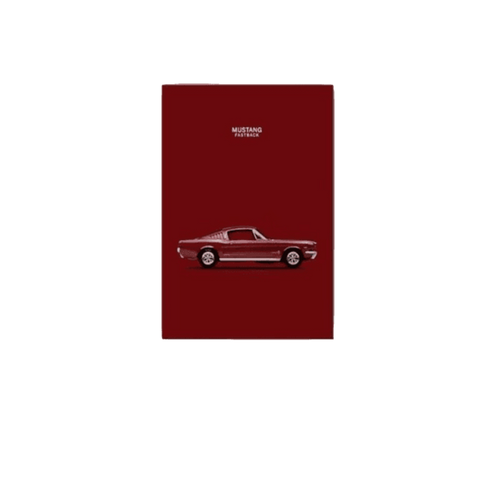 Ford Mustang Fastback - Lerret Veggkunst Maleri