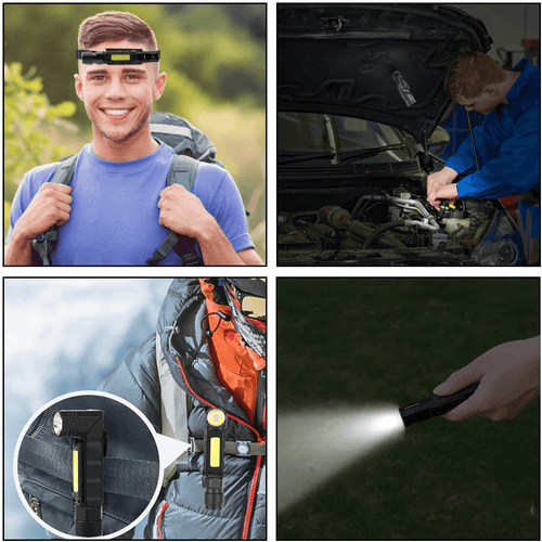 Oppladbar magnetisk justerbar campinglykta | Skanto