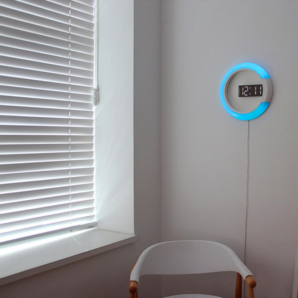 Skanto | LED Ring Lampe Veggklokke