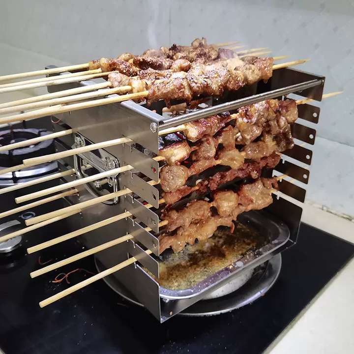 Mini Røykfri Bærbar Kebab Maker | Skanto