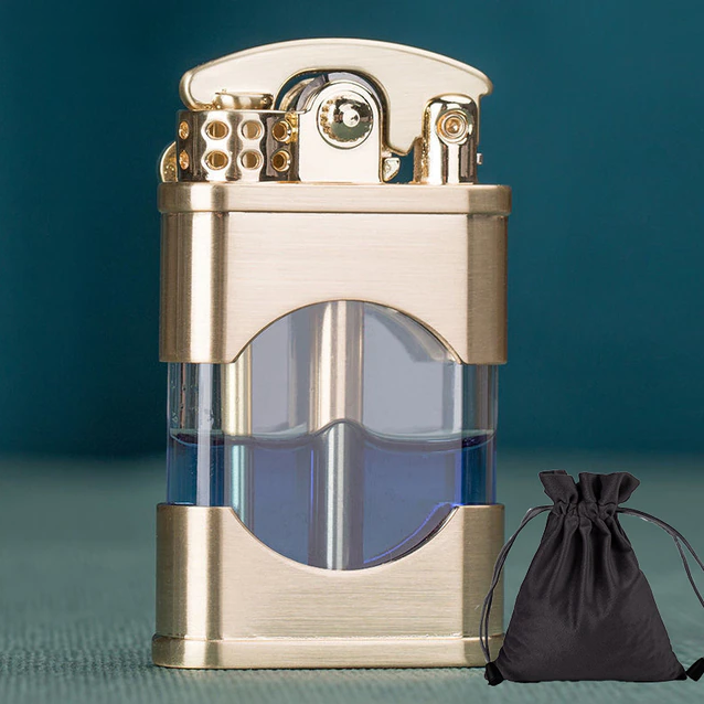 Elegant Retro Slim Metal Lighter | Skanto