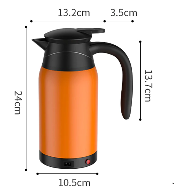 Skanto | Elektrisk rustfritt stål reise kettle