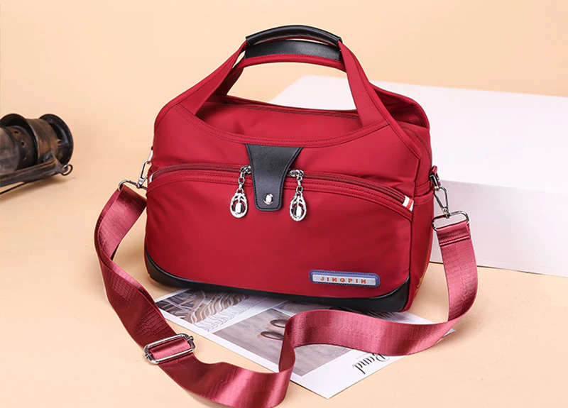 Skanto | Stilfull Stor Kapasitet Vanntett Cross Body Bag