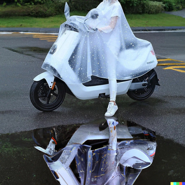 Skanto | Full Body Tykk Motorsykkel Regnproof Kåpe