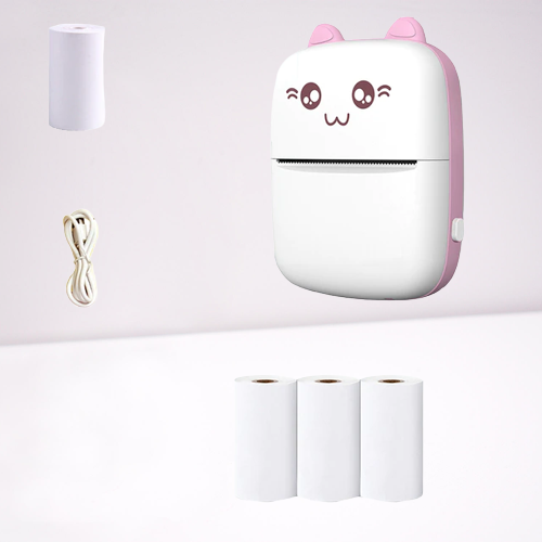 Mini Cat Thermal Skantouetooth Label Printer | Skanto