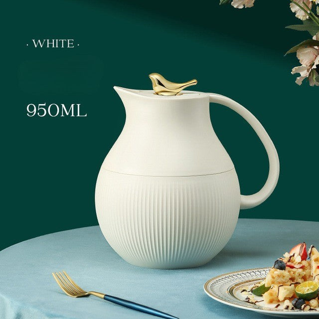 Skanto | ThermoMax | Stor Minimalistisk Isolert Rustfritt Stål Flaske – Dobbelvegget Termoflaske