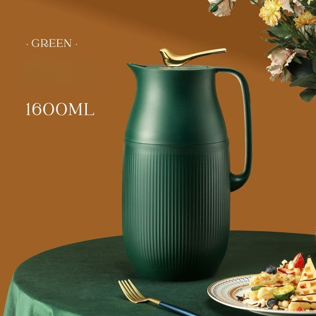 Skanto | ThermoMax | Stor Minimalistisk Isolert Rustfritt Stål Flaske – Dobbelvegget Termoflaske