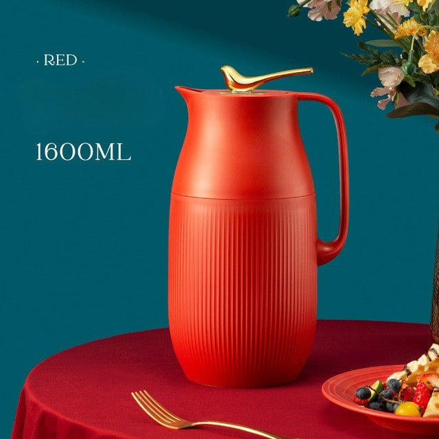 Skanto | ThermoMax | Stor Minimalistisk Isolert Rustfritt Stål Flaske – Dobbelvegget Termoflaske
