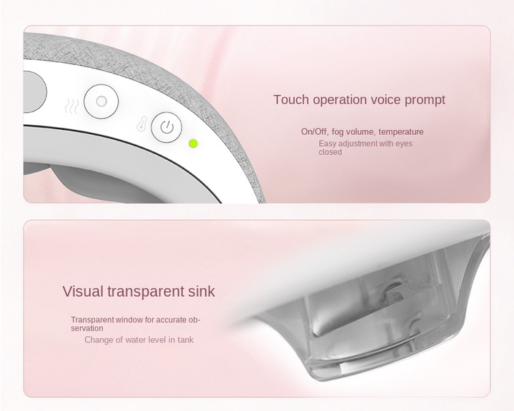 Skanto | Fuktighetsgivende Smart Steam Øyemassasjeapparat