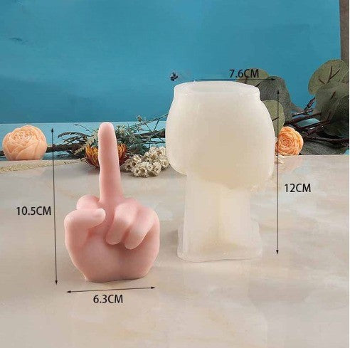 Skanto | Midt Finger Håndgester Kunstnerisk Lys DIY Former