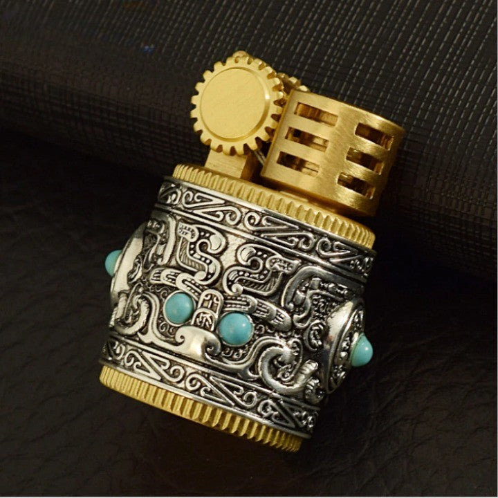 Retro Armor Mini Kerosene Lighter | Skanto