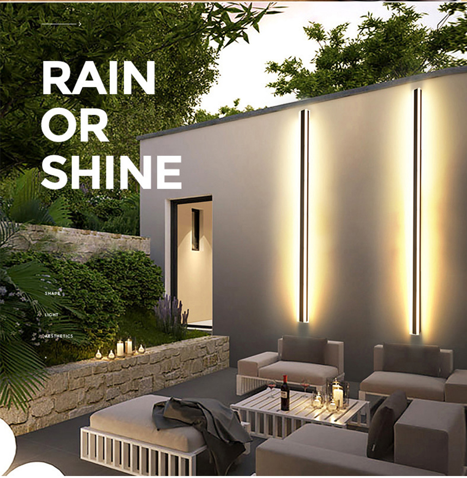 Skanto | Lang Strip LED Elegant Vegglampe