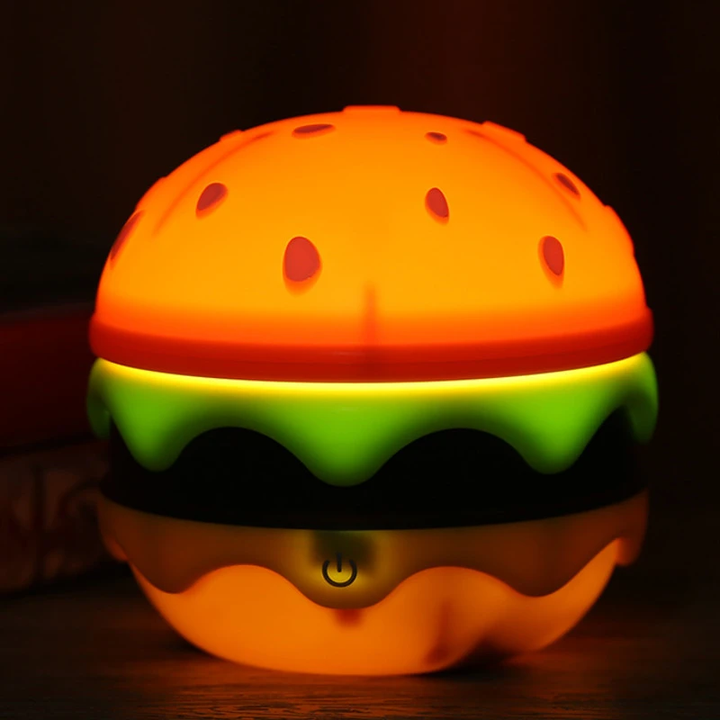 Skanto | Sammenleggbar Trådløs Unik Hamburger Bordlampe
