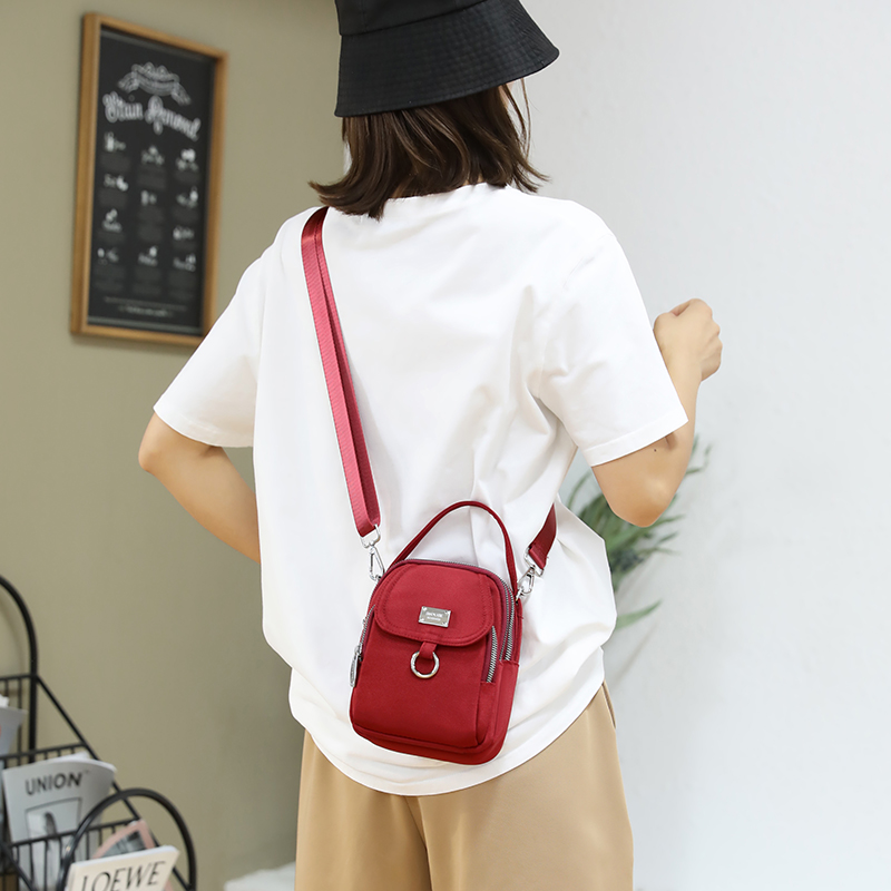 Skanto | Læder Trendy Chic Kvinner Messenger Bag