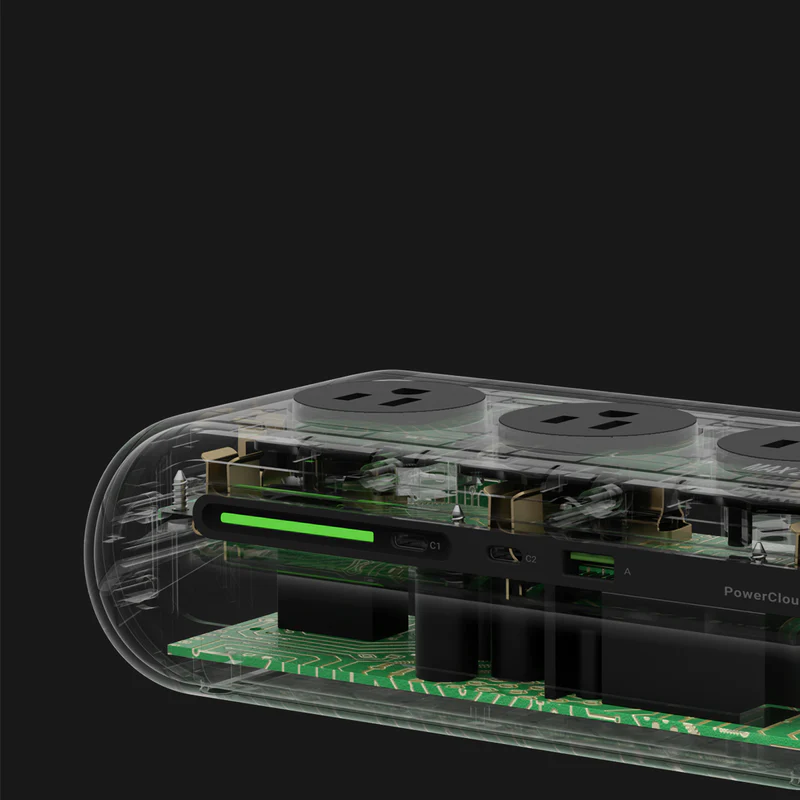Skanto | PowerCloud USB Skrivebords Laderemne Strømskinne