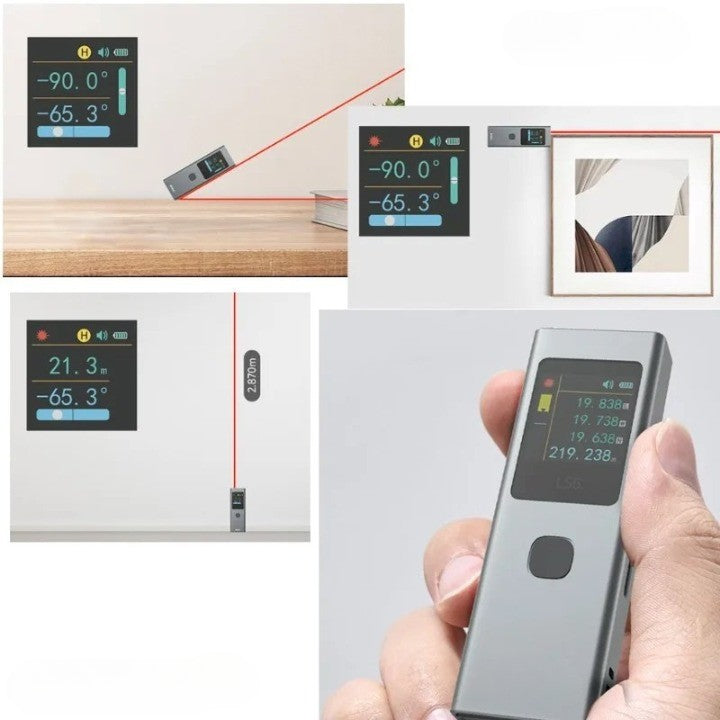 Digital Mini RechargeaSkantoe Laser Måleverktøy