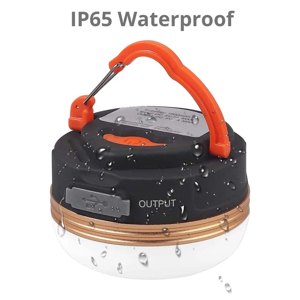 Praktisk Camping Magnetisk LED Oppladbar Lys | Skanto