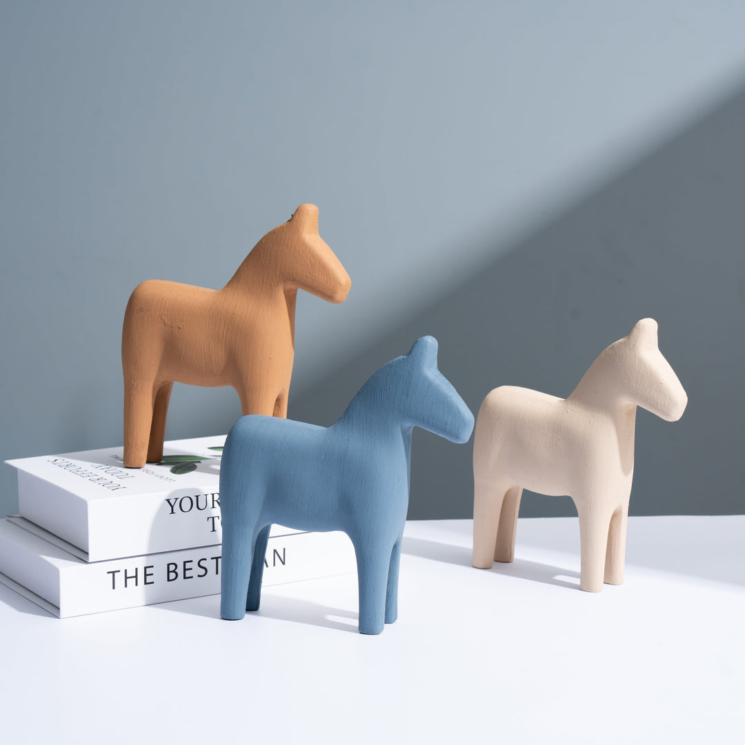 Skanto | Resin kreativ minimalisme hestedekorasjoner ornamenter