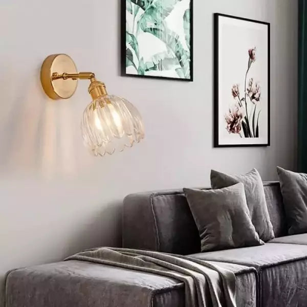 Skanto | Frendorf Blomsterknopp Tulip Glass Vegglampe