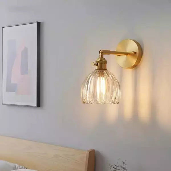 Skanto | Frendorf Blomsterknopp Tulip Glass Vegglampe