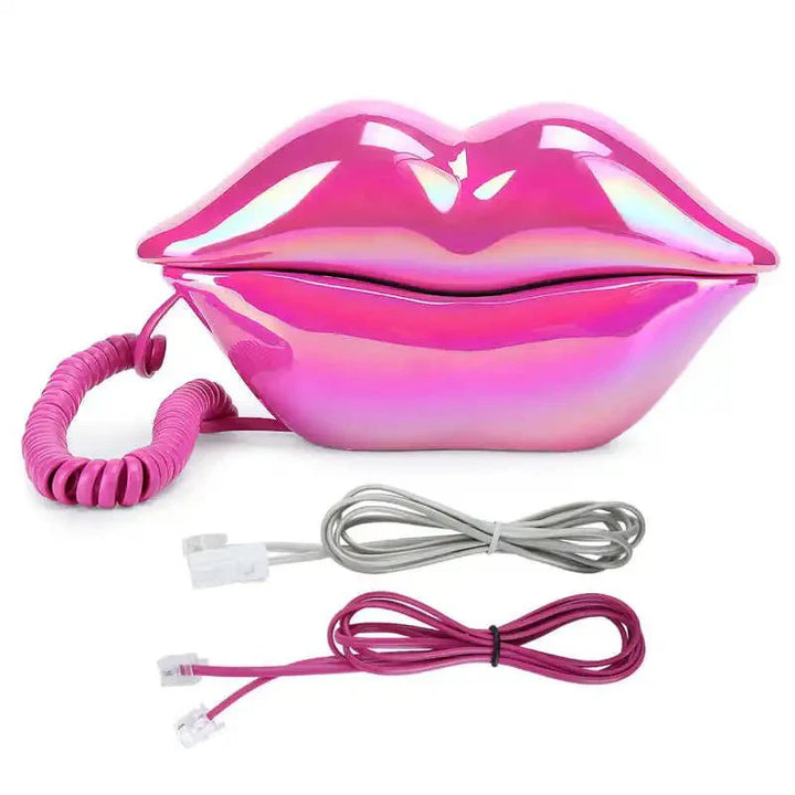 Skanto | Retro Lepetelefon: Flocked Sexy Telefon, unik hjemmeinnredningsgave