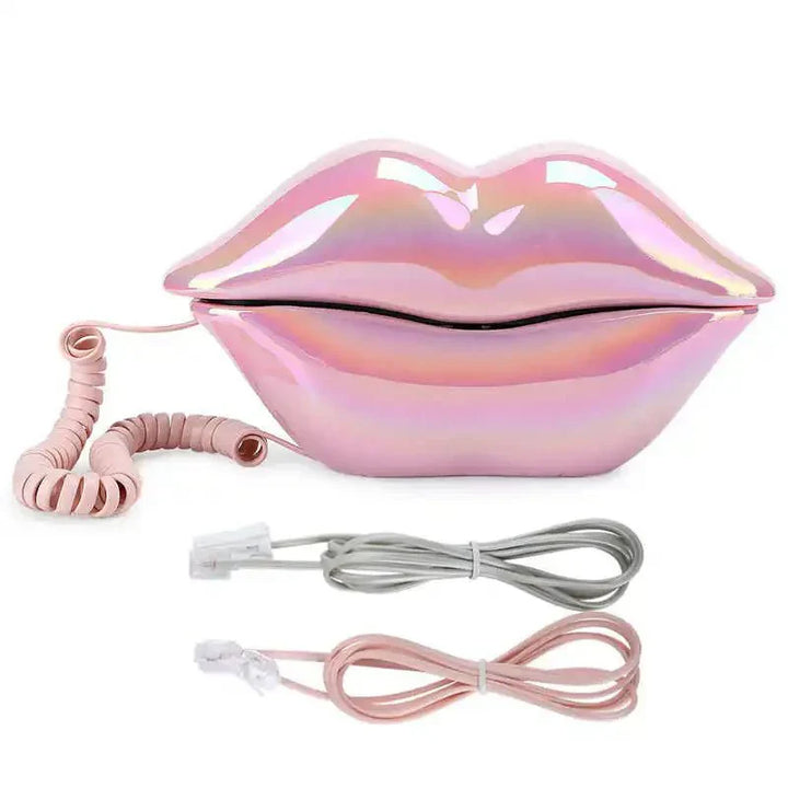 Skanto | Retro Lepetelefon: Flocked Sexy Telefon, unik hjemmeinnredningsgave