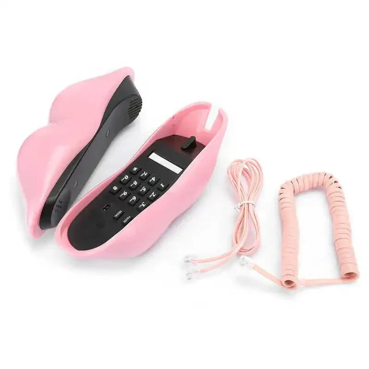 Skanto | Retro Lepetelefon: Flocked Sexy Telefon, unik hjemmeinnredningsgave