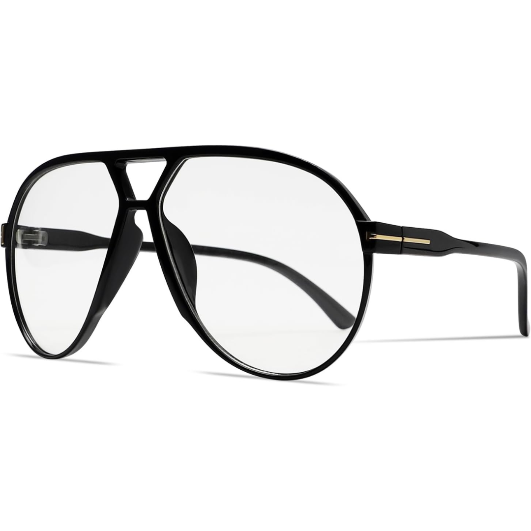 Aviator Oversize Solbriller Retro UV400 | Skanto