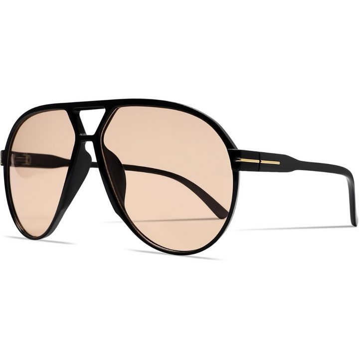 Aviator Oversize Solbriller Retro UV400 | Skanto
