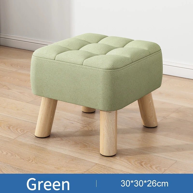 Skanto | Polstret ottoman pult i retro stil i pastellfarger